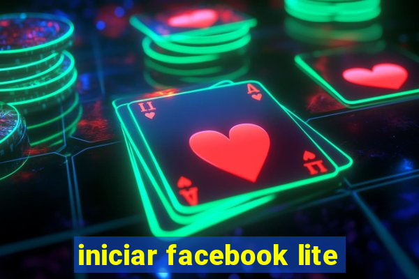 iniciar facebook lite